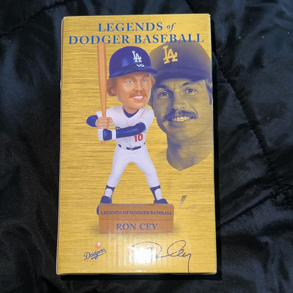 Legends of Dodger Baseball Ron Cey Bobblehead NWT